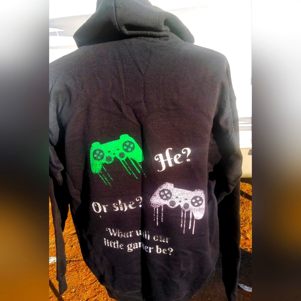 Gamer Hoodie Black L